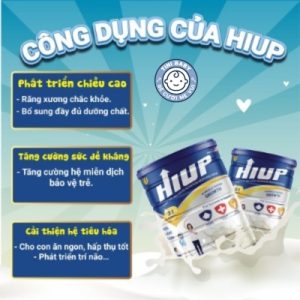 Sữa Bột HIUP Tăng Chiều Cao